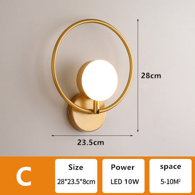 Moderne Wandlampe fürs Wohnzimmer