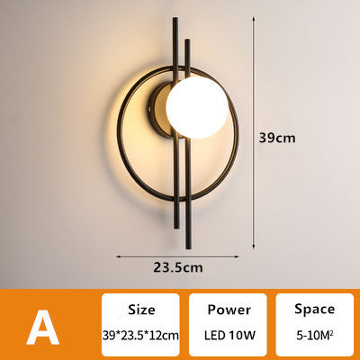 Moderne Wandlampe fürs Wohnzimmer