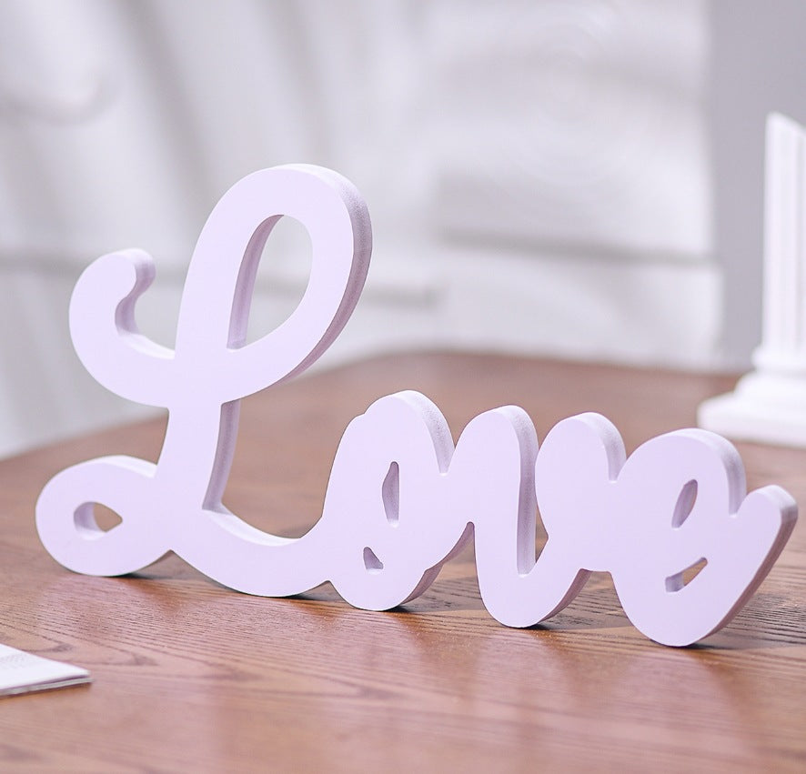 Deko-Schriftzug HOME / LOVE